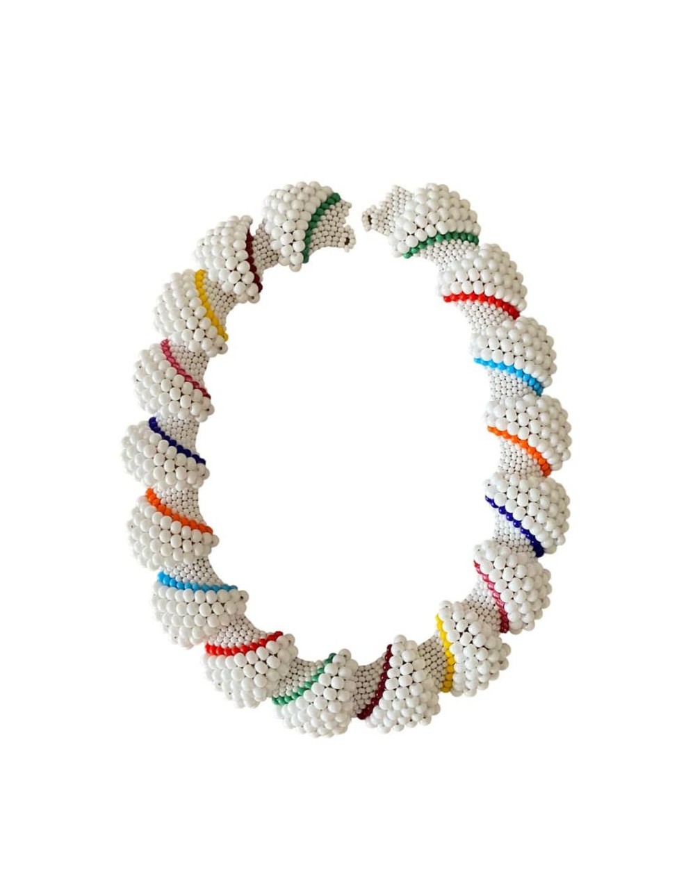 Set collar escamas en 3d