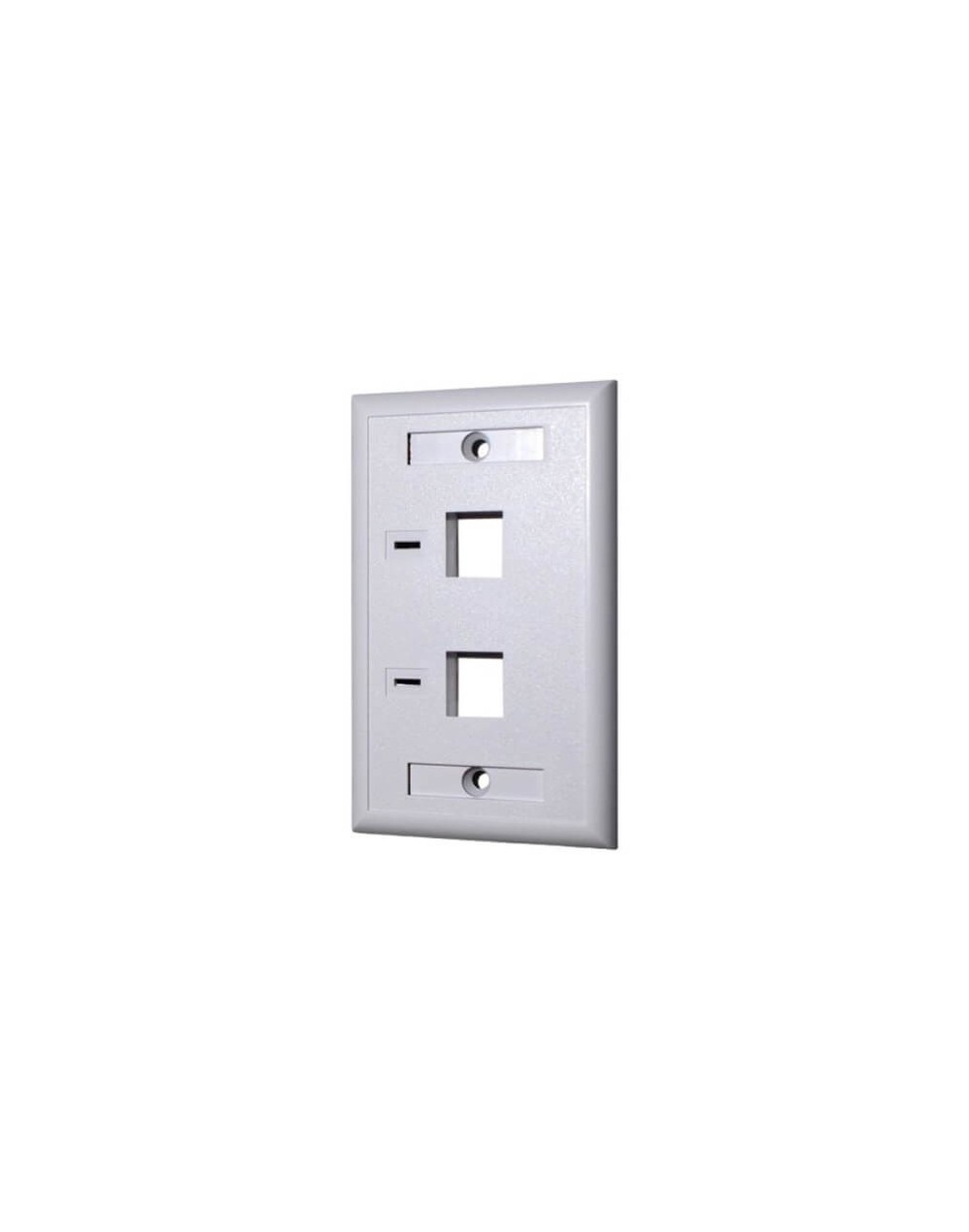 Face Plate RJ45 2 Puertos