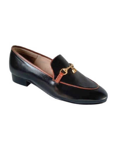 Ref 239 zapato cuero negro ultimos pares de colecion
