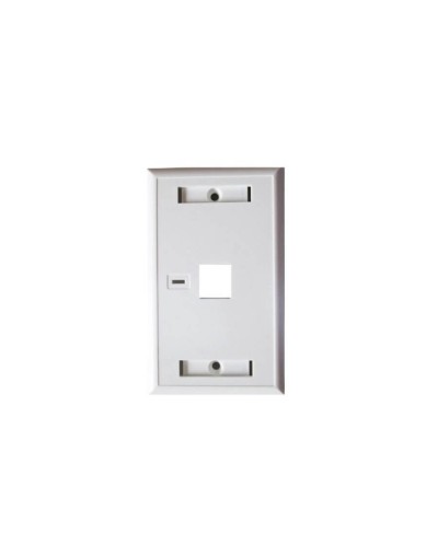 Face Plate RJ45 1 Puerto