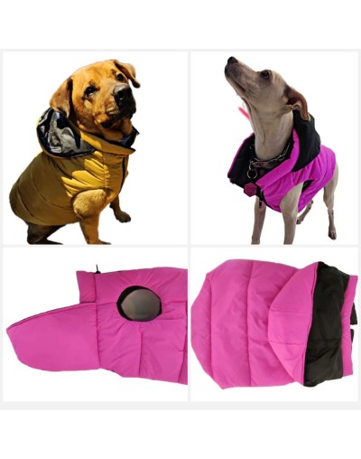 Chaqueta acolchada perro niño y niña