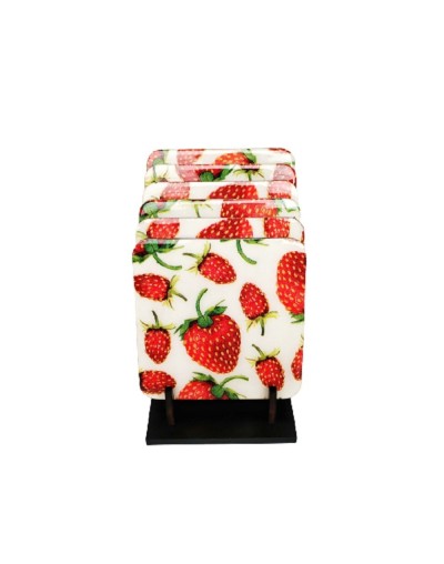 Portavasos fresas