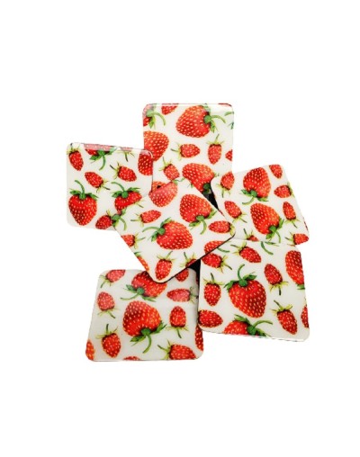 Portavasos fresas