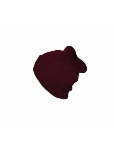 Gorro Invierno En Lana Gruesa Acanalado
