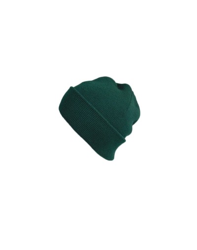 Gorro Invierno En Lana Gruesa Acanalado