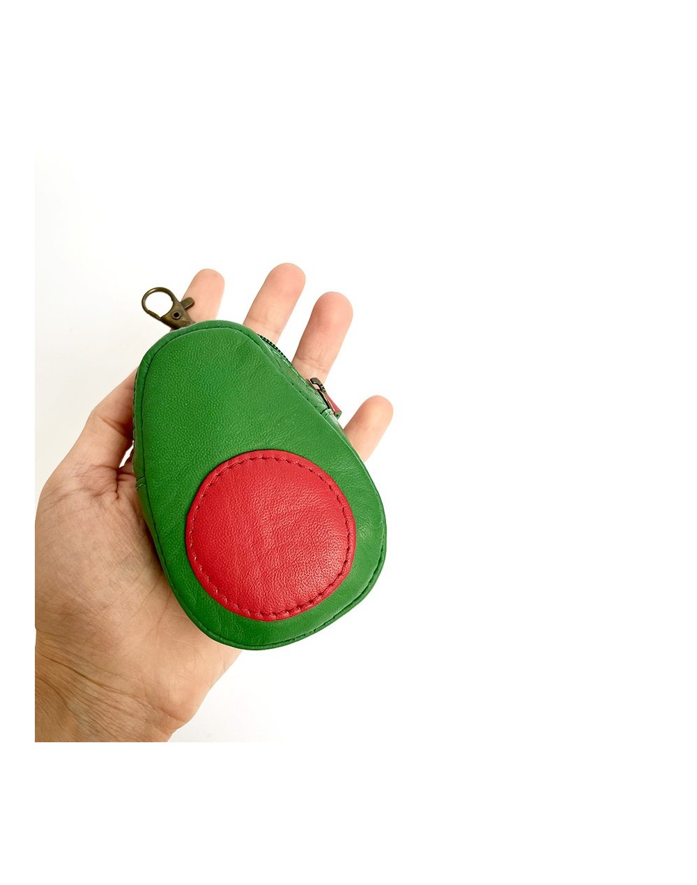 Monedero aguacate