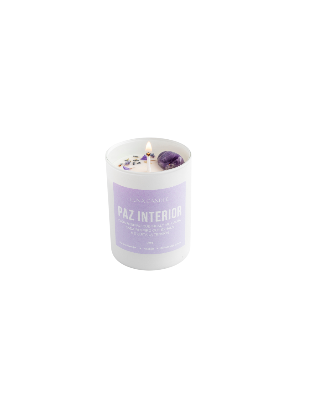 Vela aromática paz interior