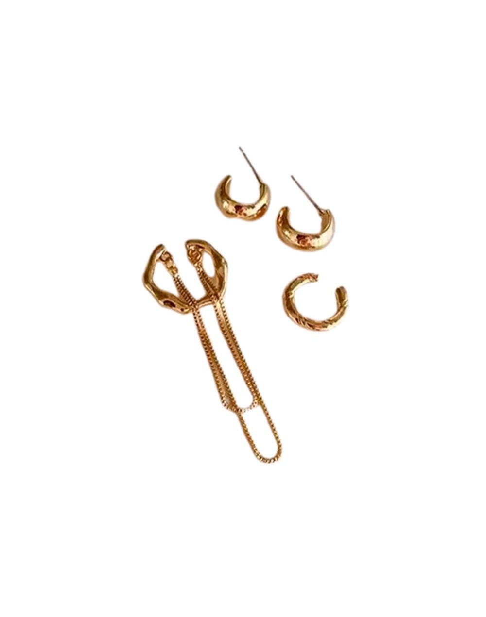 Set aretes kenia dorado