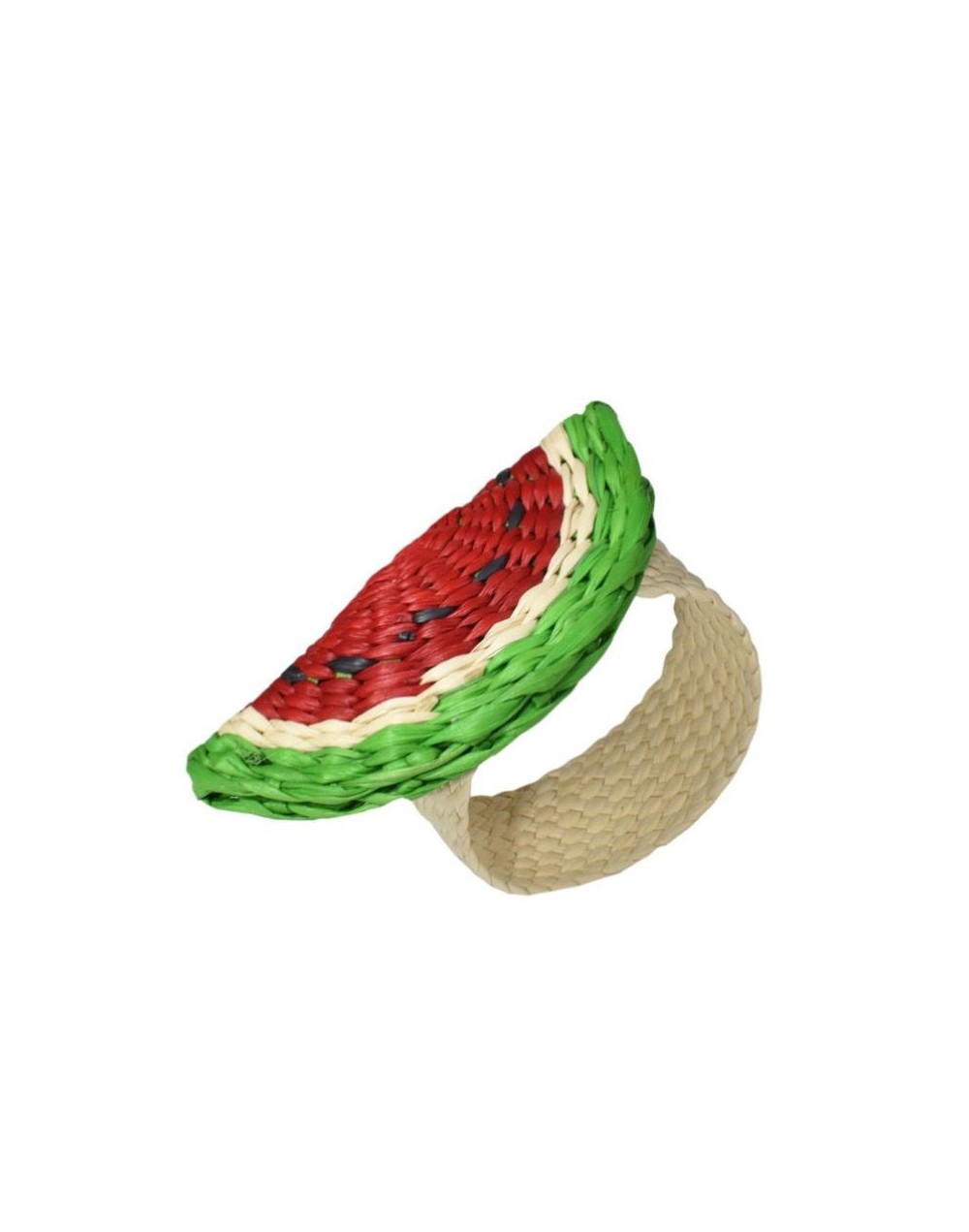Servilleteros en forma de frutas (set de 4) hechos a mano, curados, lujosos.