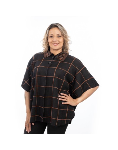 Ruana tejida para mujer Anastasia