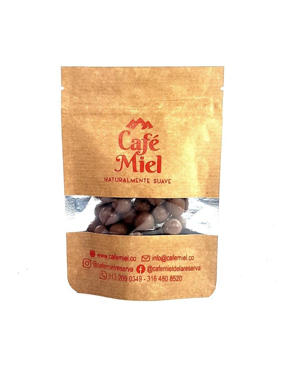 Granitos de café recubierto chocolate 