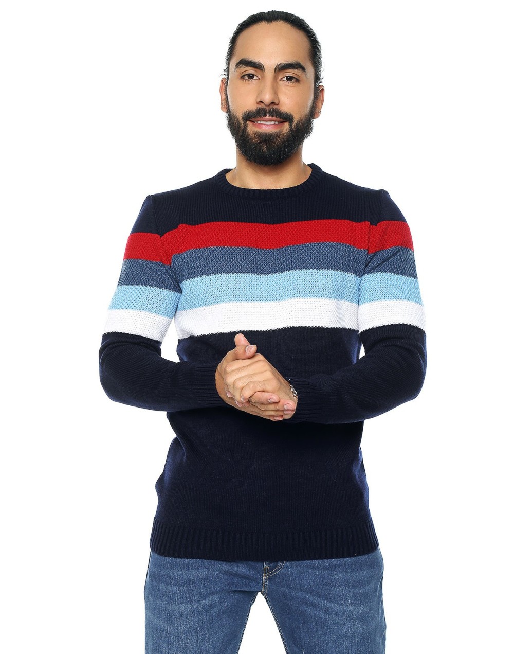 BUZO LADRILLO PECHO 4 COLORES SMALTO - GHC482