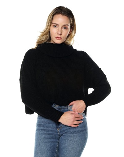 Buzo punto ingles ancho cuello tortuga emc291