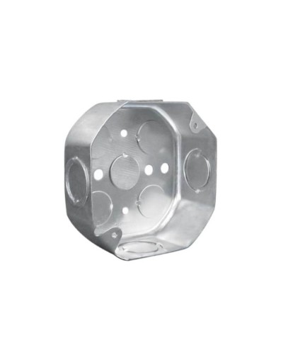 Caja Octagonal Galvanizada Homologada