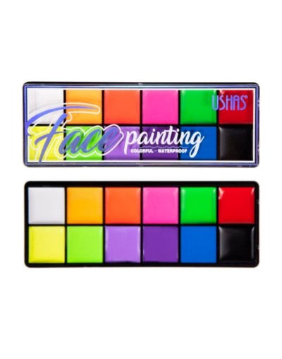 PALETA FACE PAINT  USHAS