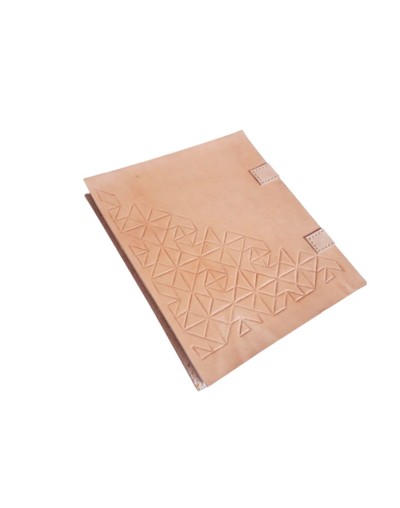 Libreta decorada en tala