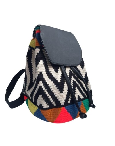 Morral wayuu de diseño