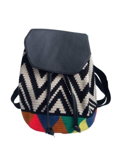 Morral wayuu de diseño