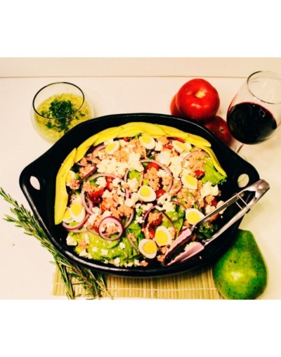Bandeja cuadrada (cerámica de la chamba)