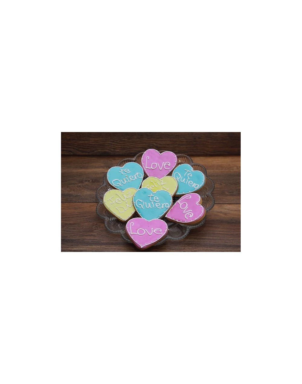 Galletas decorativas con mensajes