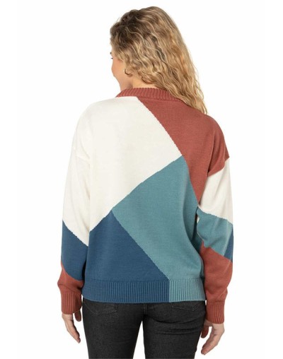 Buzo intarsia 4 colores