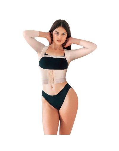Blusa corrector de postura con mangas ref 3087