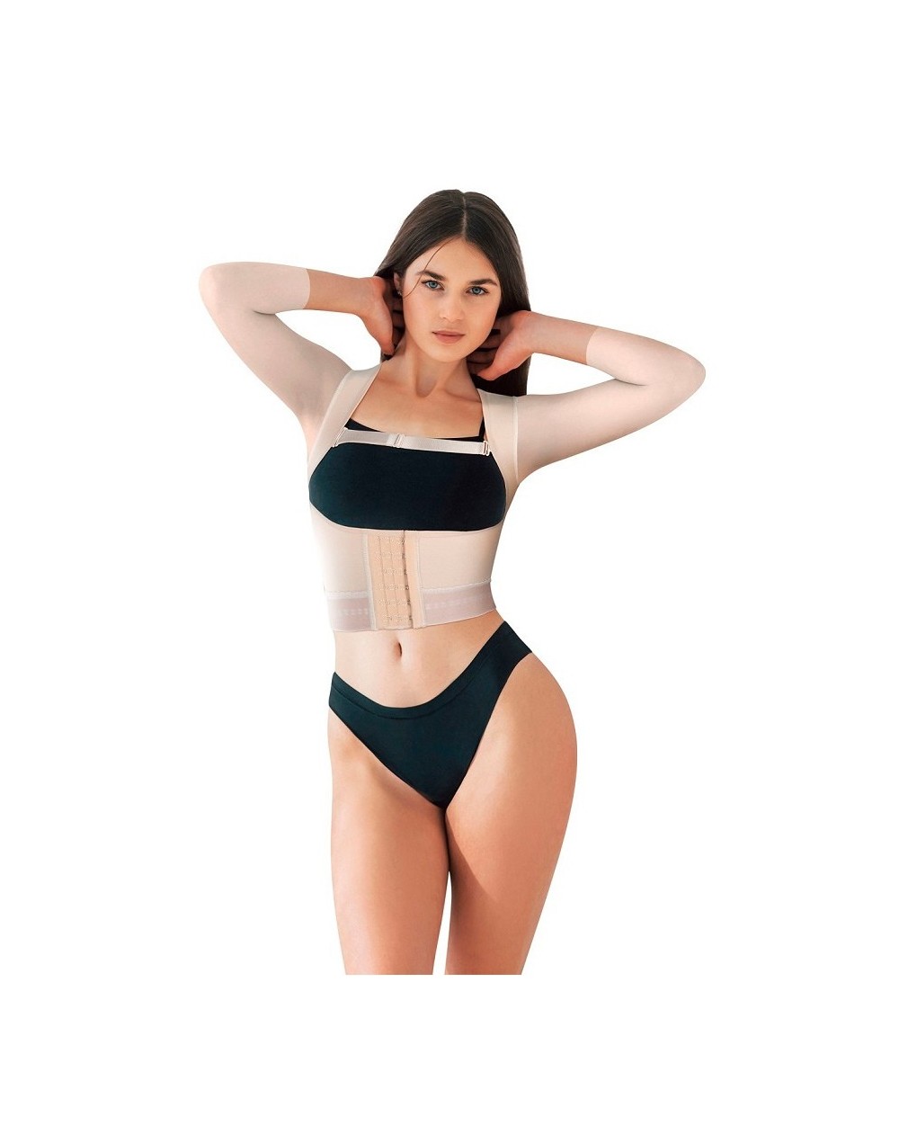 Blusa corrector de postura con mangas ref 3087