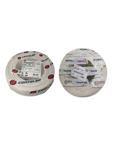 Cable Duplex SPT Blanco 2X22 AWG Homologado