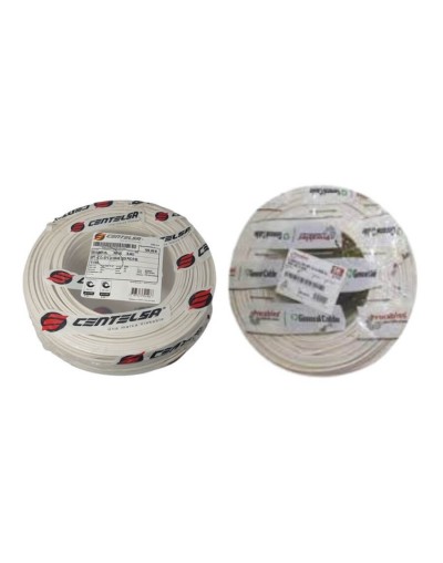 Cable Duplex SPT Blanco 2X20 AWG Homologado