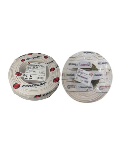 Cable Duplex SPT Blanco 2X18 AWG Homologado