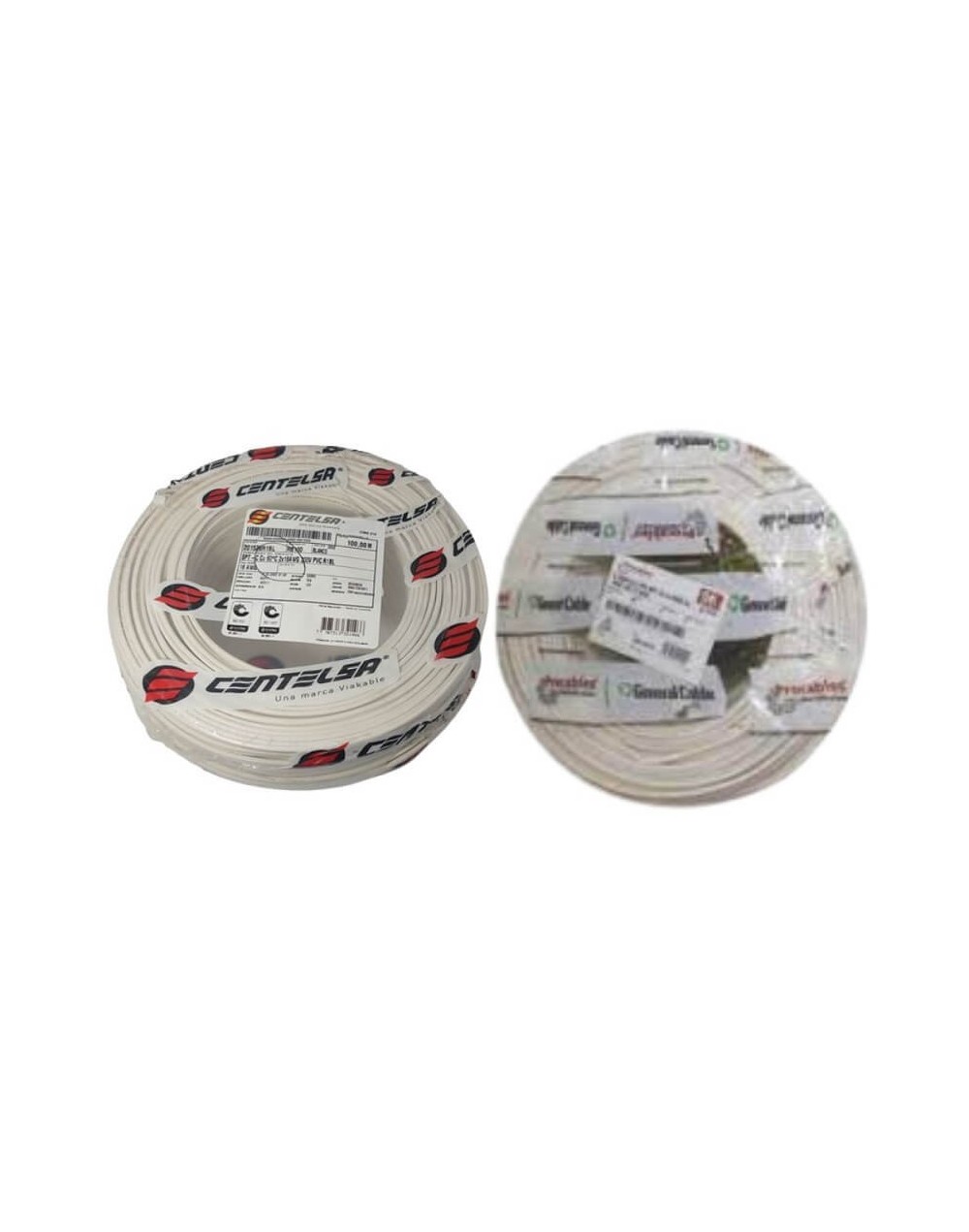 Cable Duplex SPT Blanco 2X18 AWG Homologado