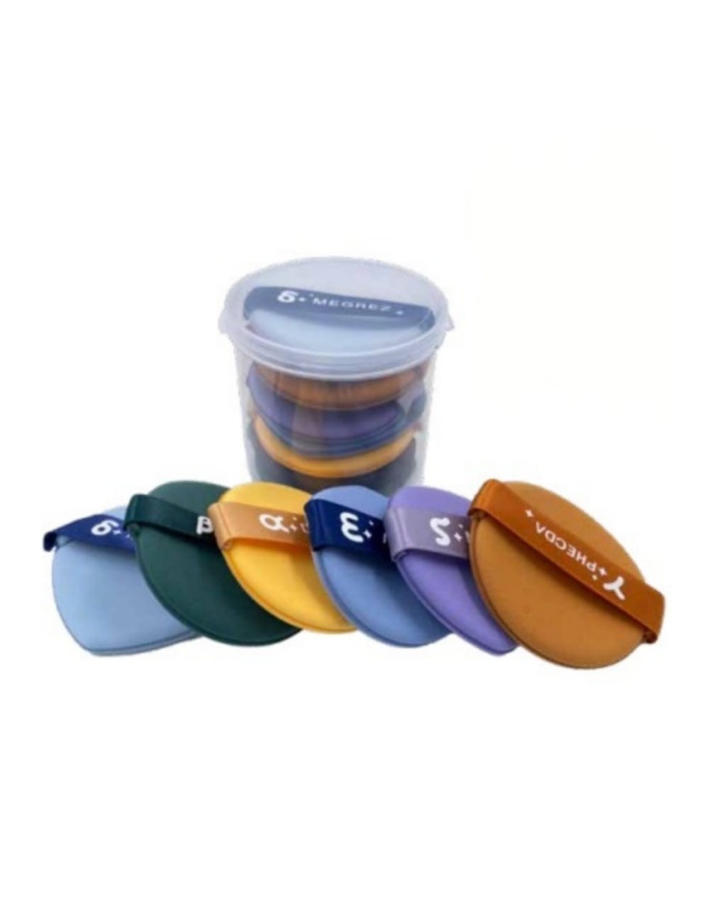 kit de Almohadillas maquillaje myk cosmetics