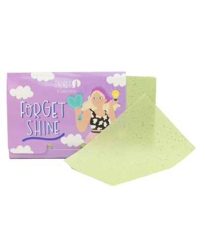 Papeleta Anti Grasa Trendy Forget Shine x 100 Und