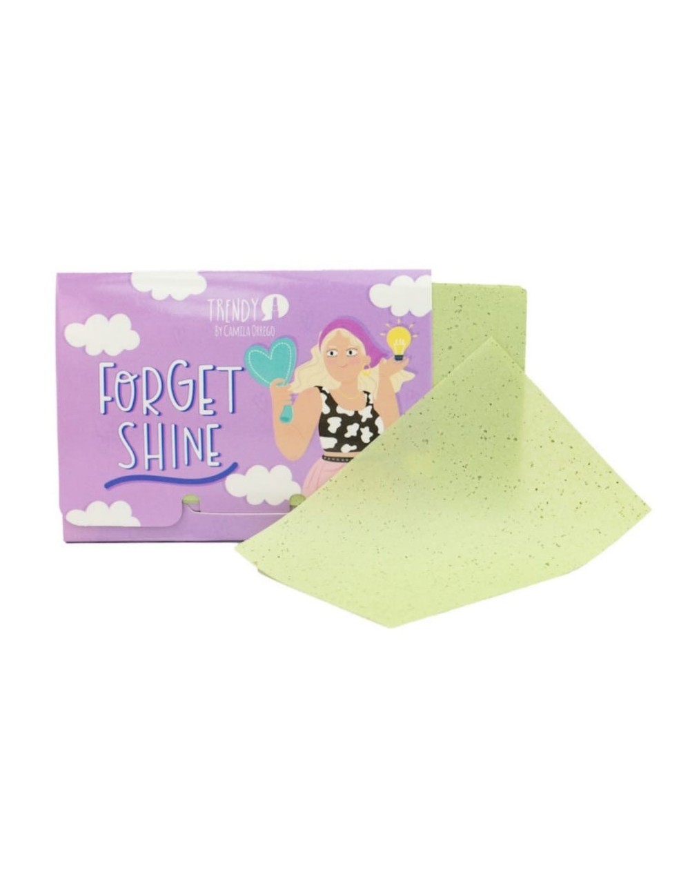 Papeleta Anti Grasa Trendy Forget Shine x 100 Und