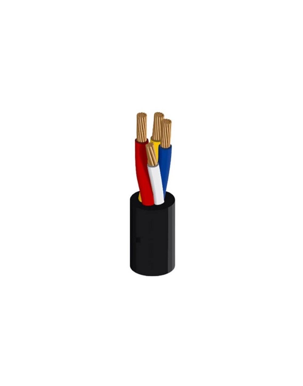 Cable Antifraude Trifasico Trebol 3X8+10 AWG