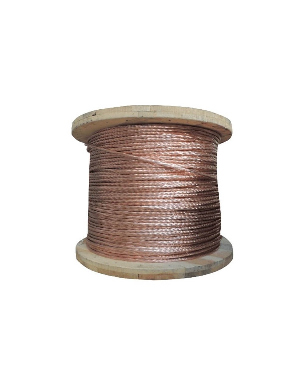 Cable cobre 7 hilos desnudo calibre 8 awg homologado
