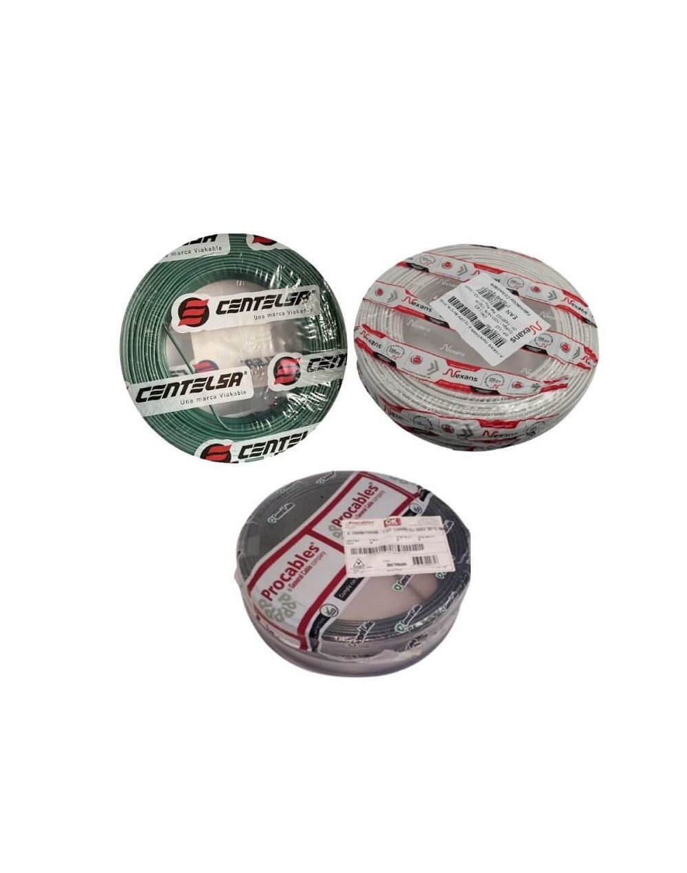 Alambre cobre aislado thhn calibre 14 awg homologado
