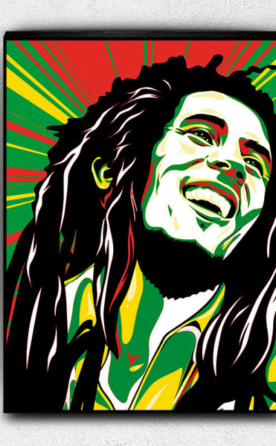 Cuadros Luminosos Bob Marley