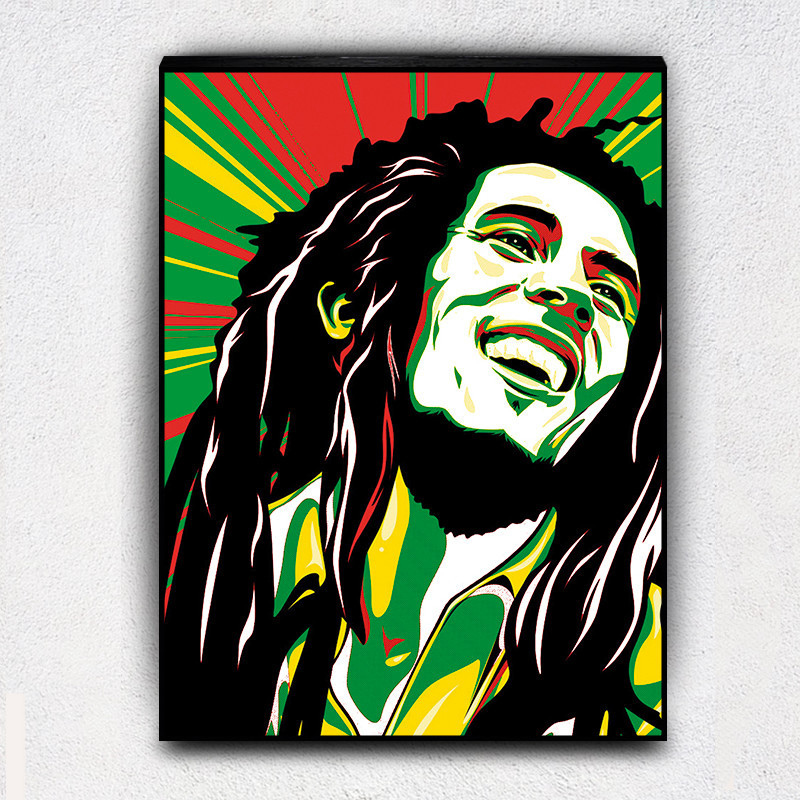 Cuadros Luminosos Bob Marley
