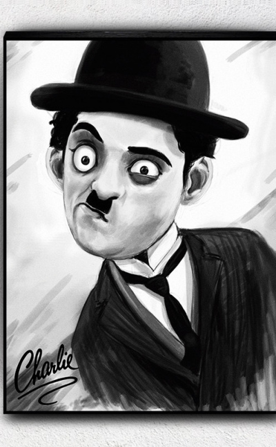 Cuadros Luminosos Charlie Chaplin