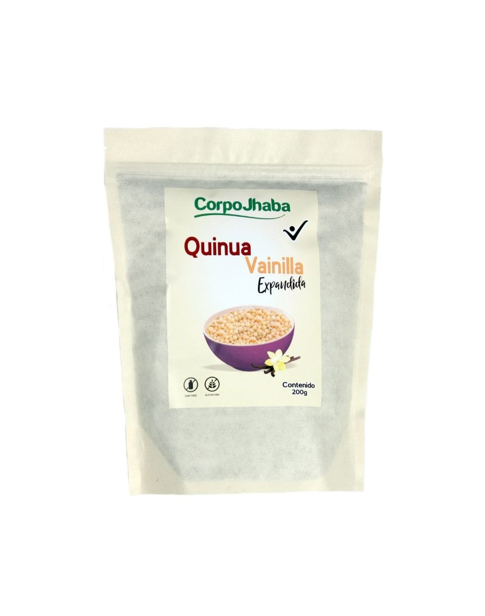 Quinua expandida vainilla x 200g