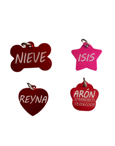 Placas para mascotas