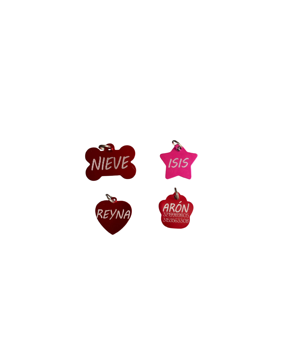 Placas para mascotas