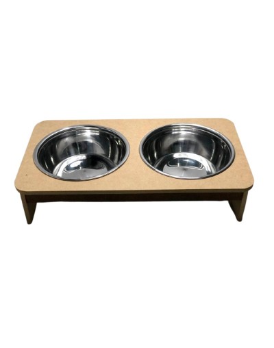 Plato alto para mascotas