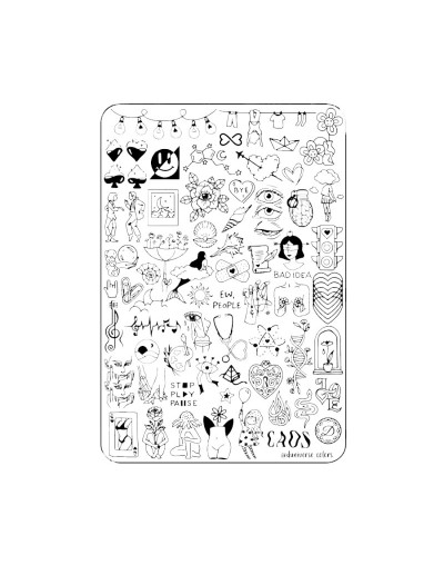 Placa de stamping caos