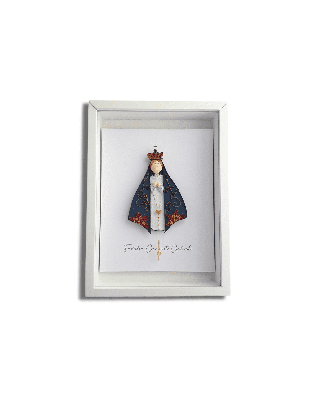 Cuadro decorativo religioso virgen de aparecida