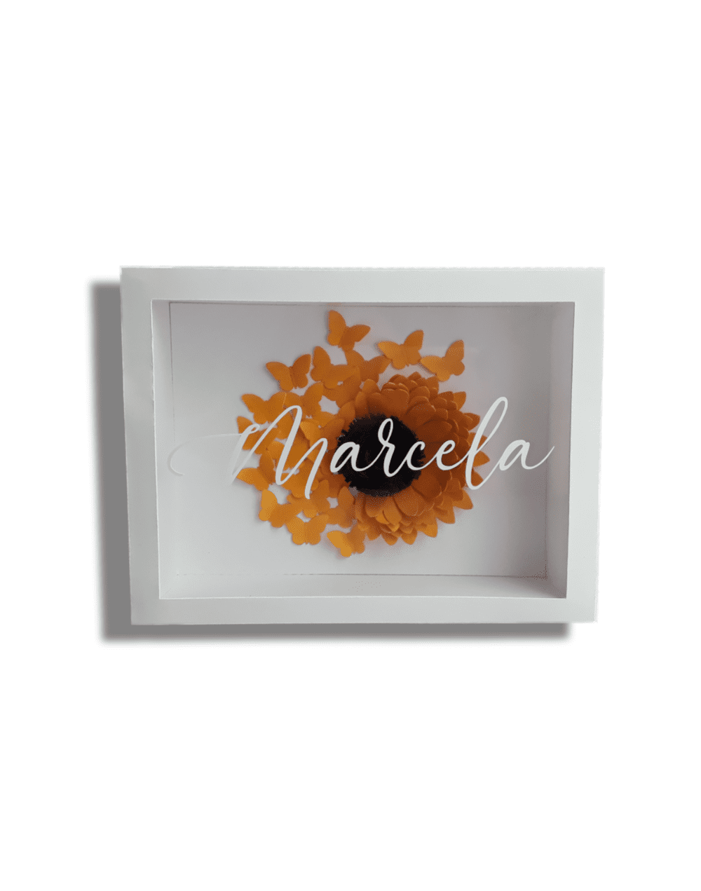 Cuadro decorativo personalizado girasol "rayito de sol"