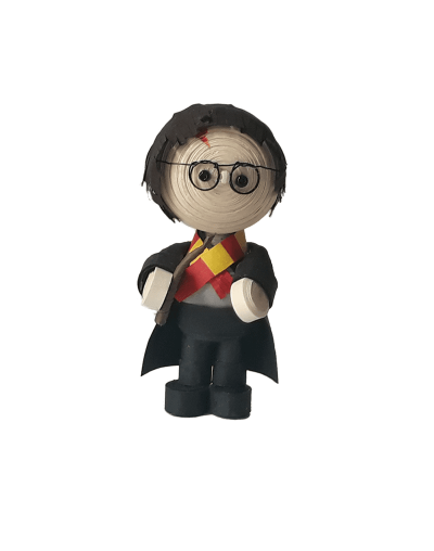 Figura coleccionable miniatura harry potter