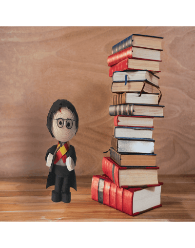 Figura coleccionable miniatura harry potter