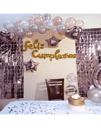 Cake topper "happy birthday"